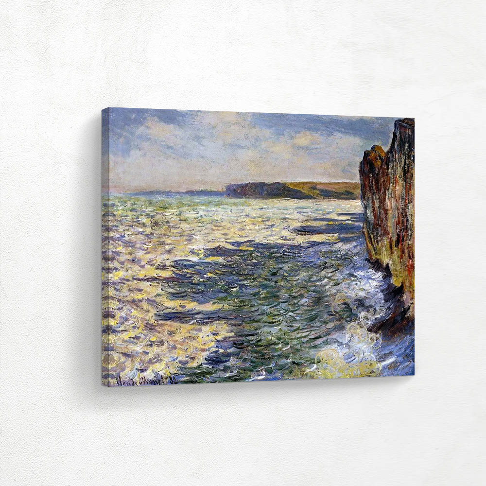 Waves and Rocks at Pourville