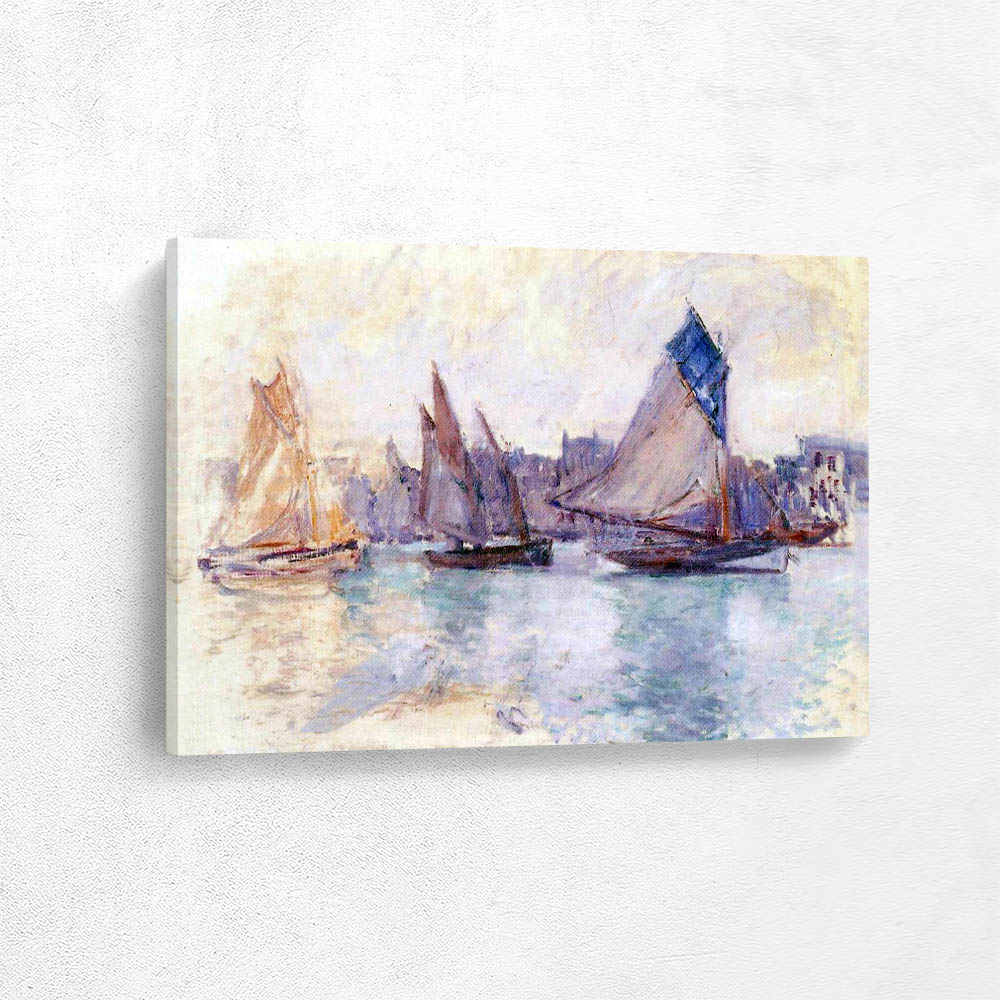 Boats in the Port of Le Havre