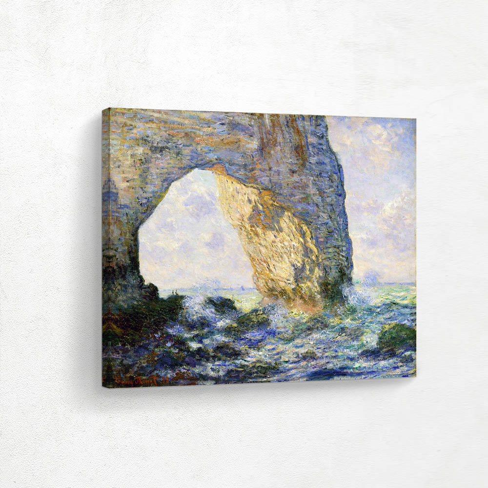 The Manneport Rock Arch West of Etretat