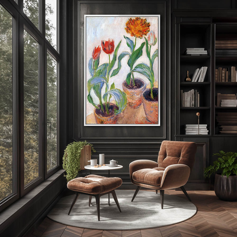 Three Pots of Tulips - Image 4