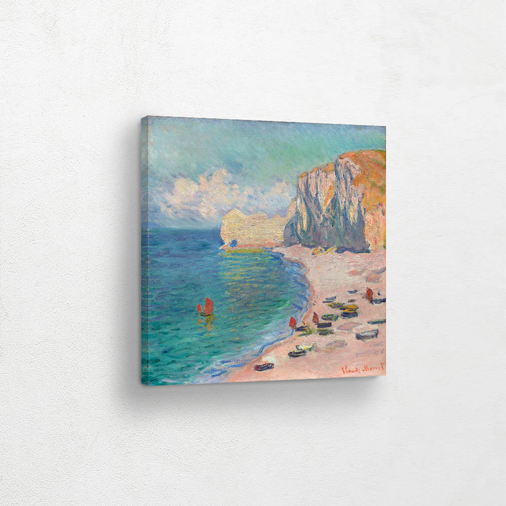 The Beach and the Falaise d Amont