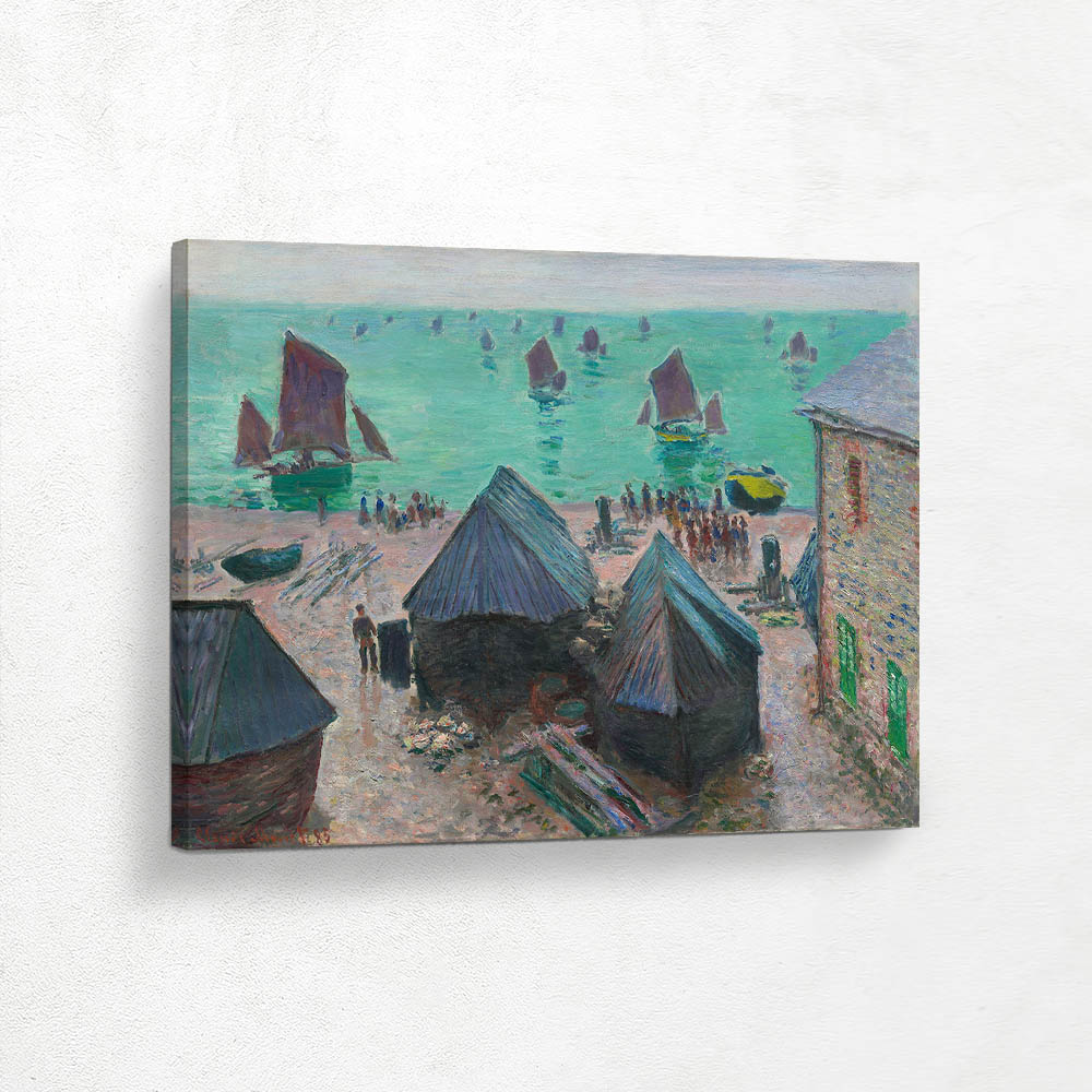 The Departure of the Boats Etretat