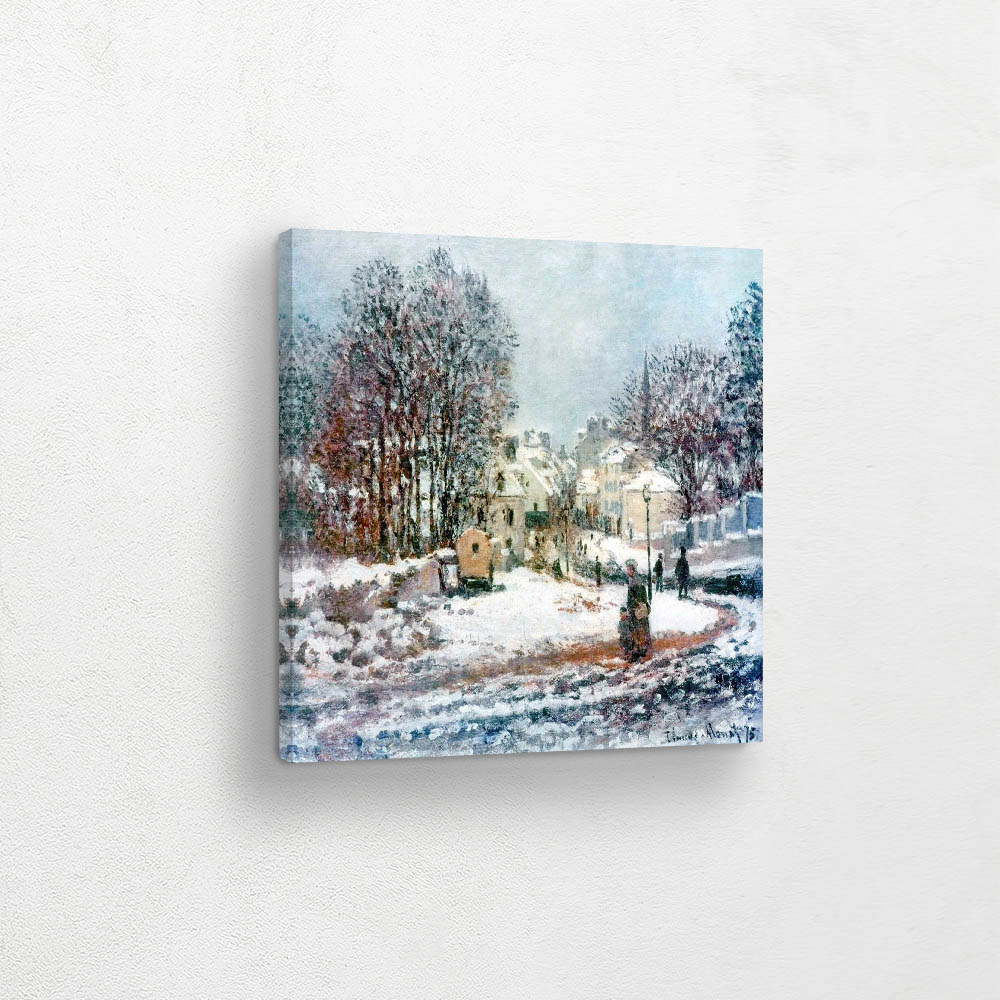 Grand Street Entering to Argenteuil Winter