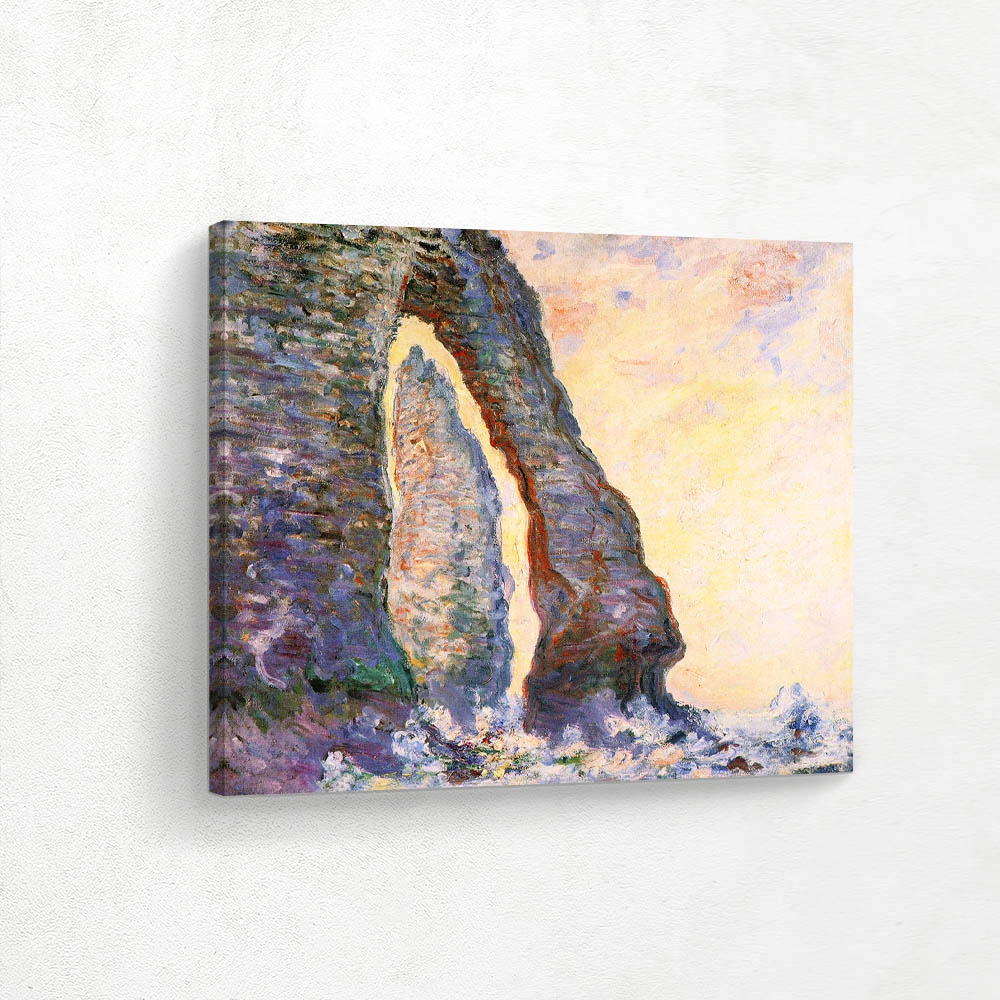 The Rock Needle Seen through the Porte d Aval