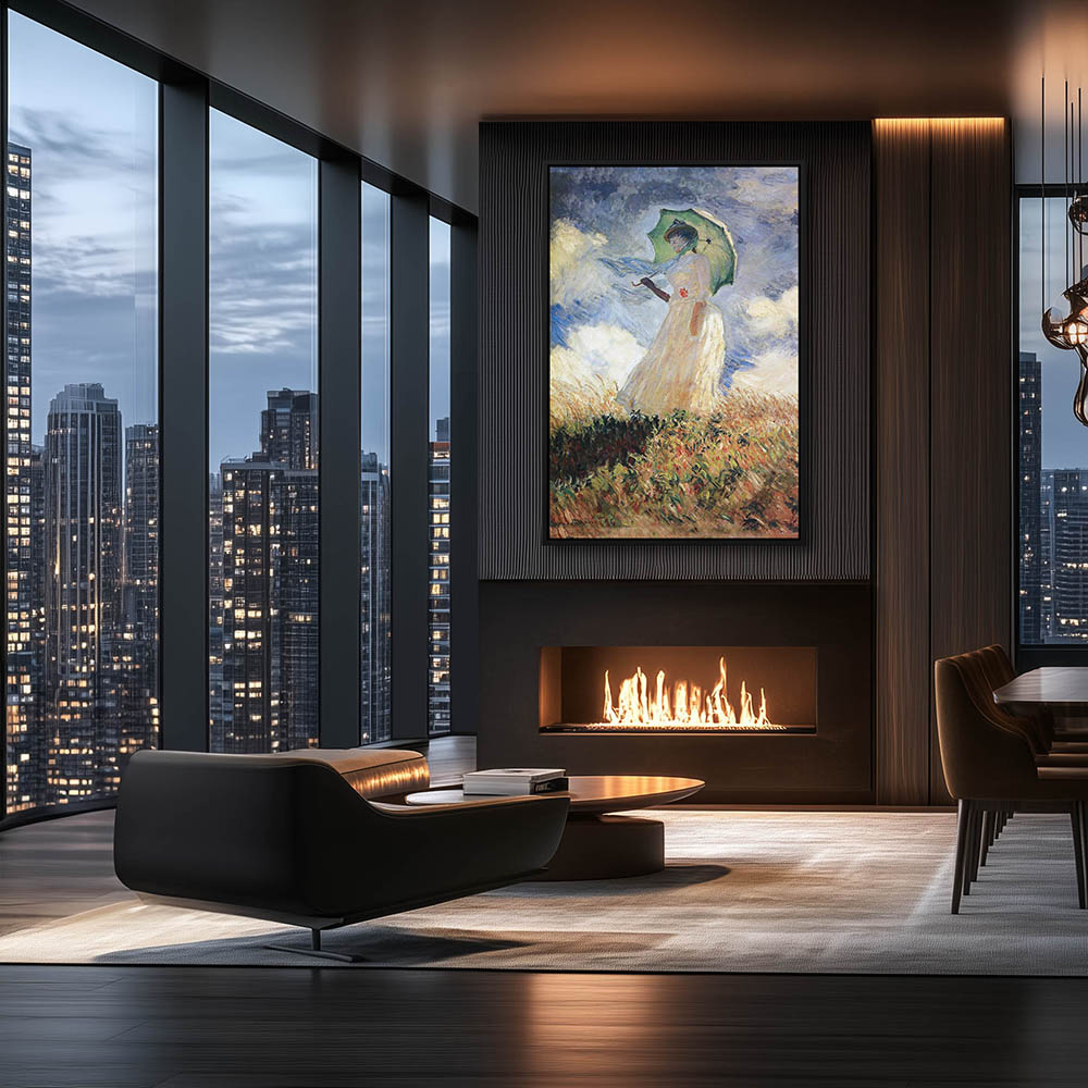 Woman with a Parasol - Image 2