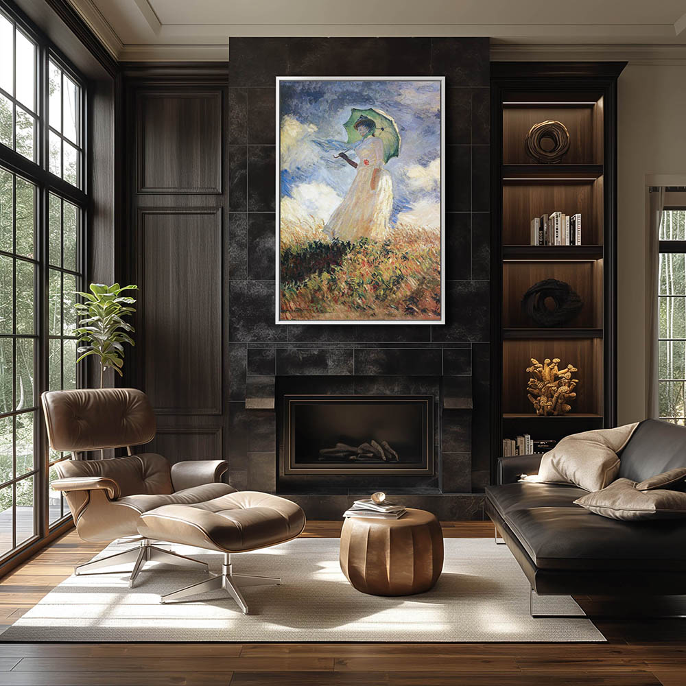 Woman with a Parasol - Image 4