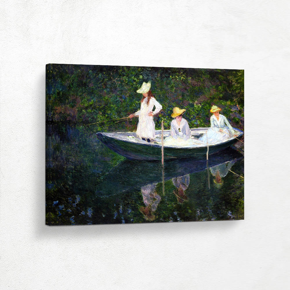 In the Norvegienne Boat at Giverny