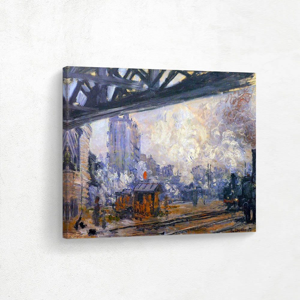 Saint Lazare Station Exterior View