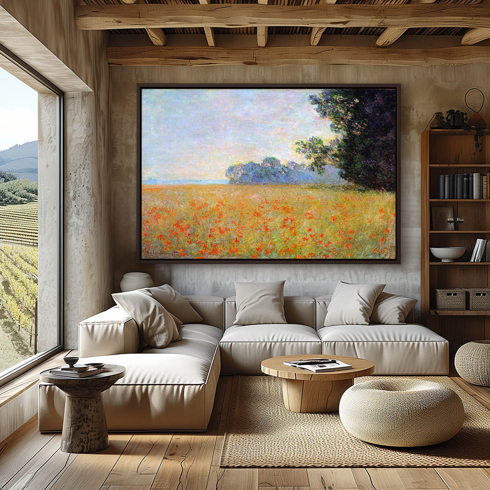 Oat and Poppy Field - Image 3
