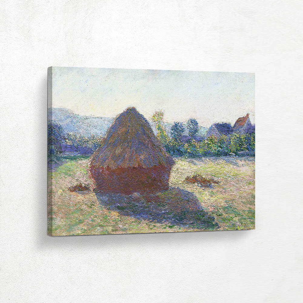 A Haystack in the Evening Sun