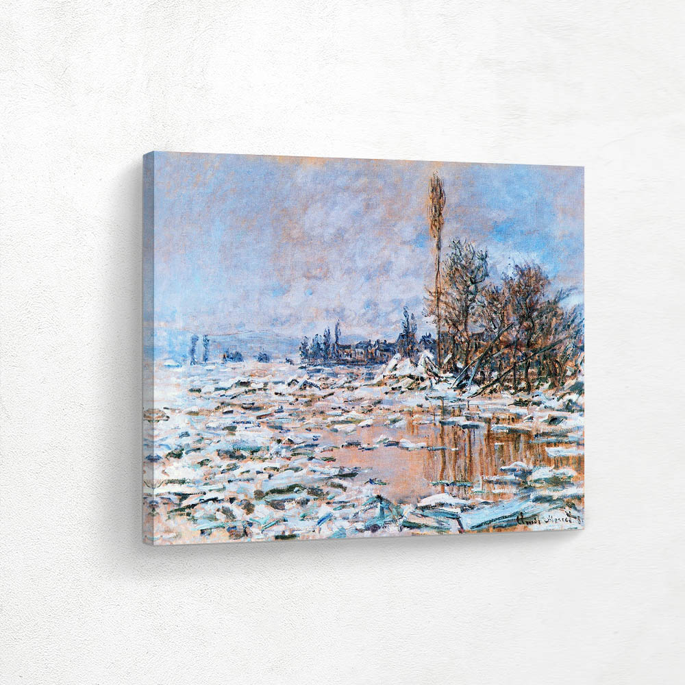 Breakup of Ice Lavacourt Grey Weather