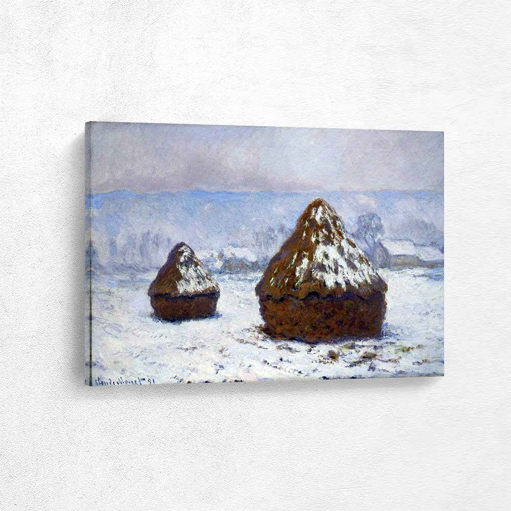 Grainstacks Snow Effect
