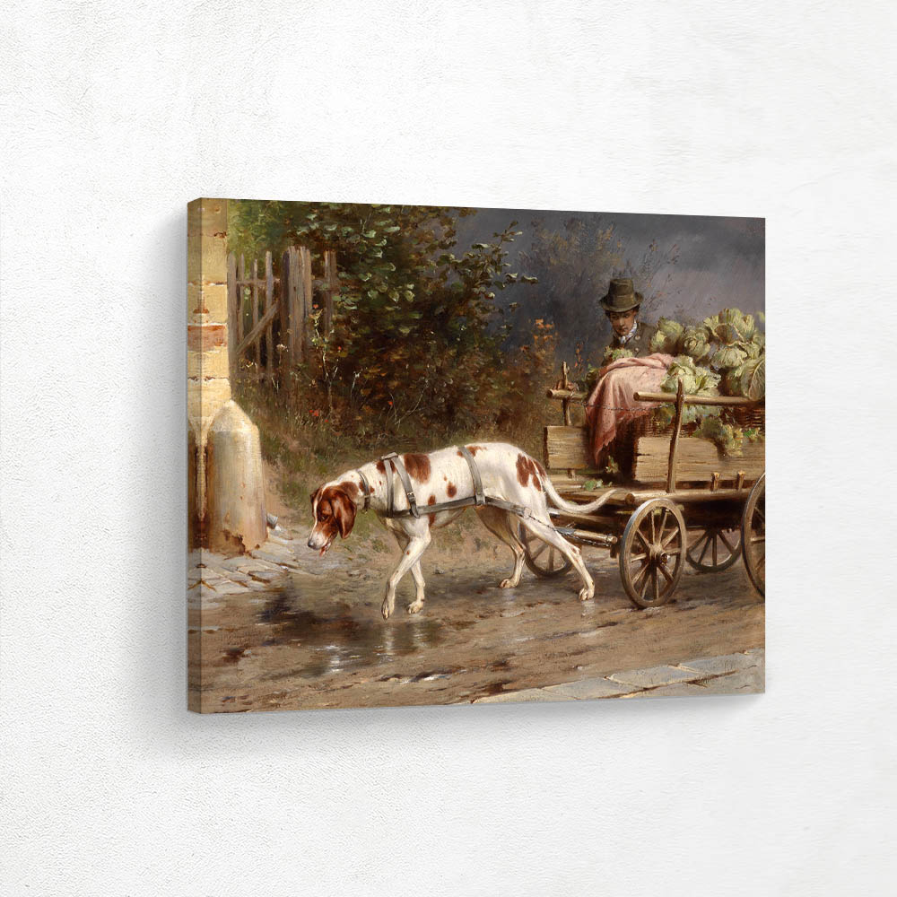 Auf dem Weg zum Markt