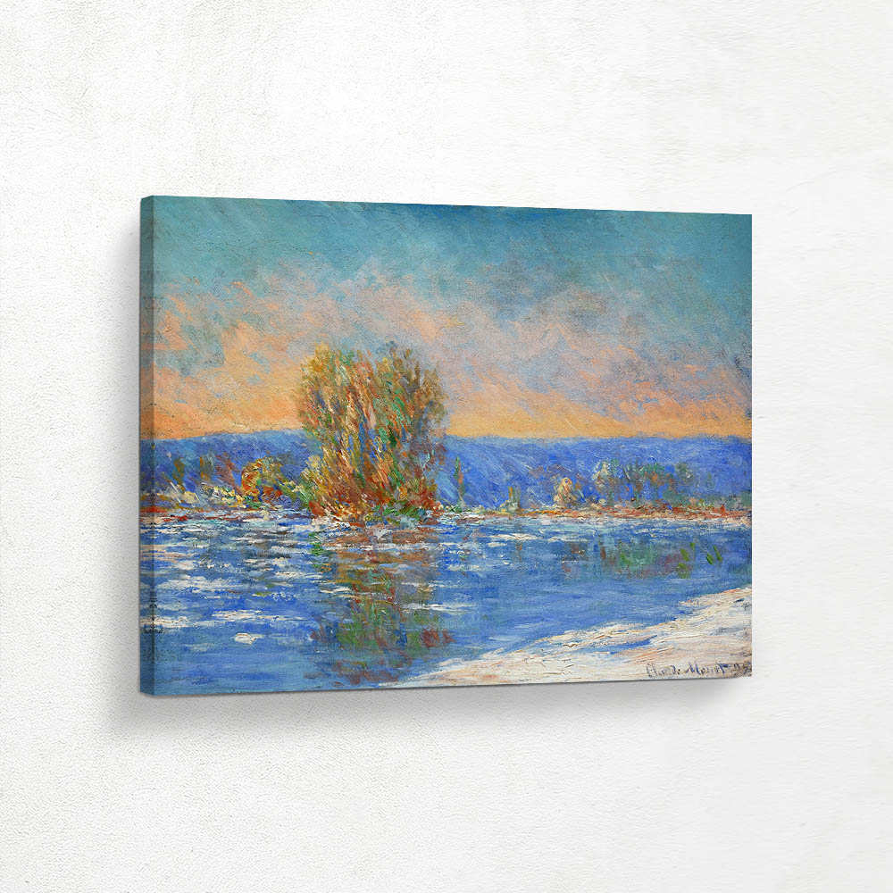 Floating Ice near Bennecourt