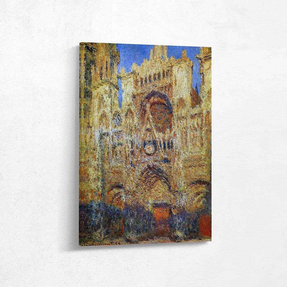 Rouen Cathedral at Sunset