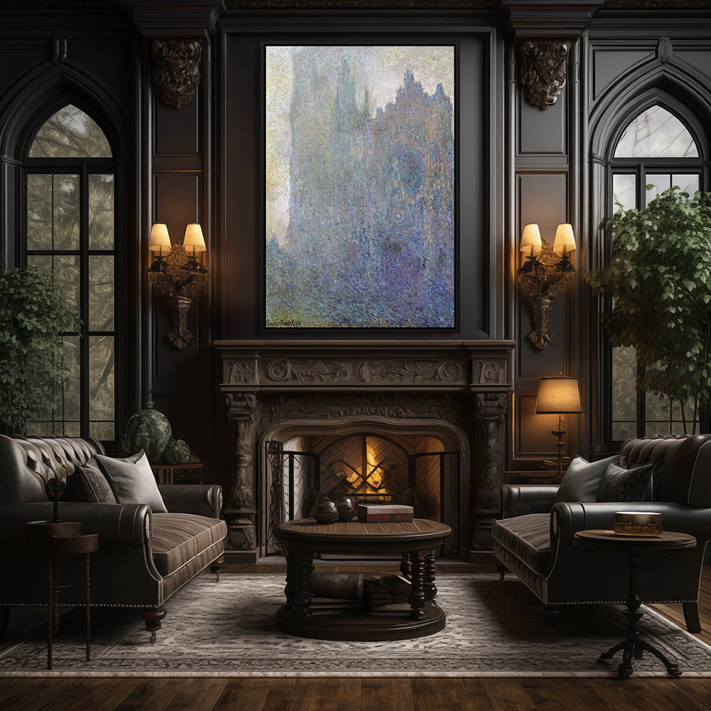 Rouen Cathedral in the Fog - Image 2