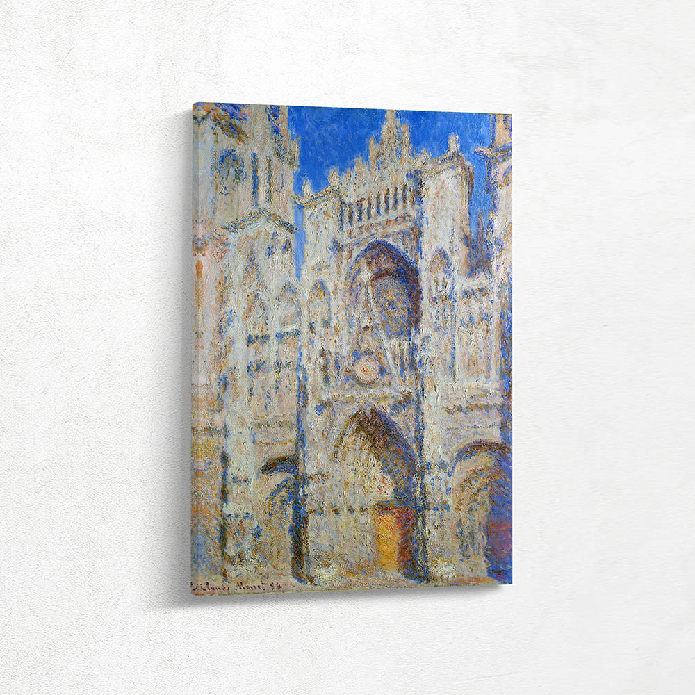 Rouen Cathedral Portal in the Sun