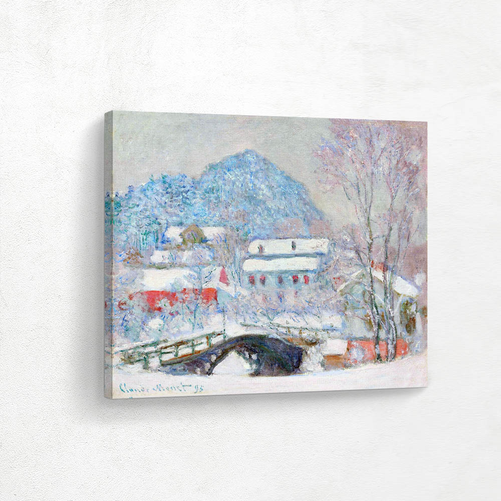 Norway Sandviken Village in the Snow