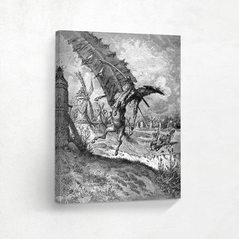 The Adventure with the Windmills