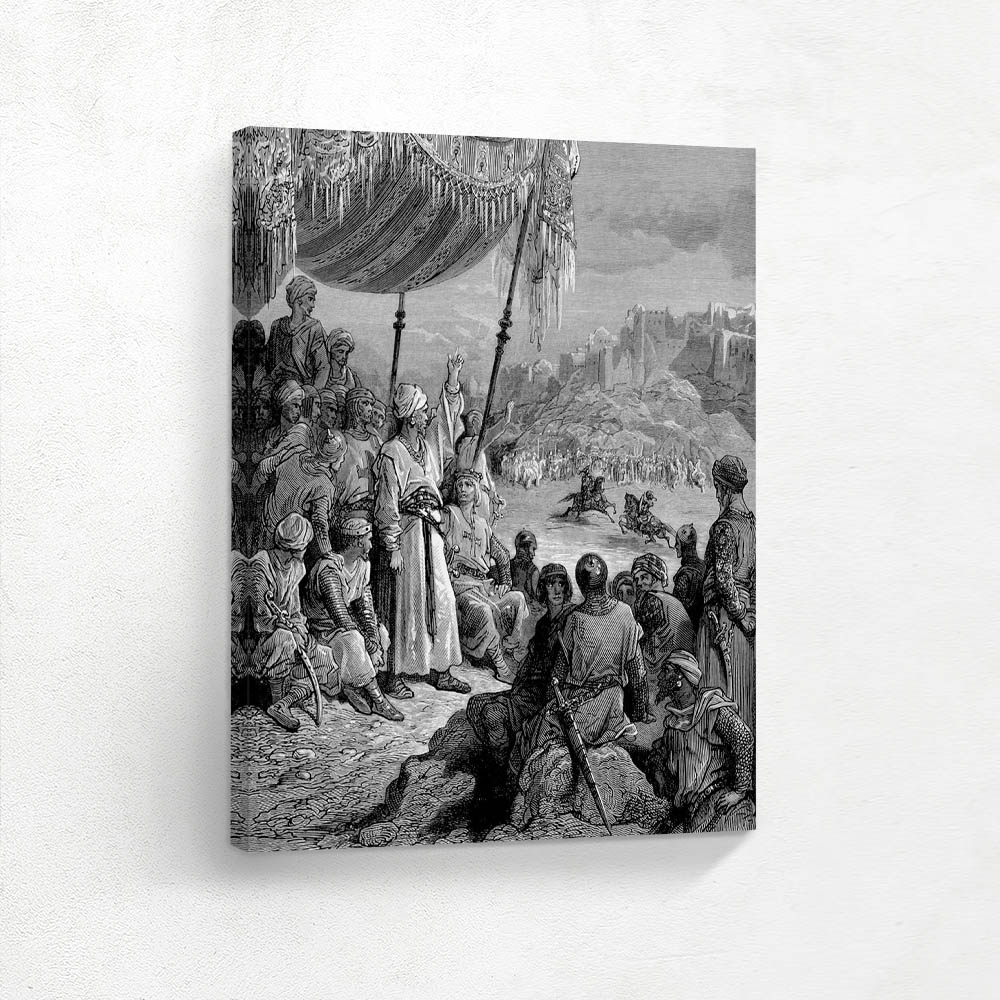 A Friendly Tournament during the Third Crusade in 1189