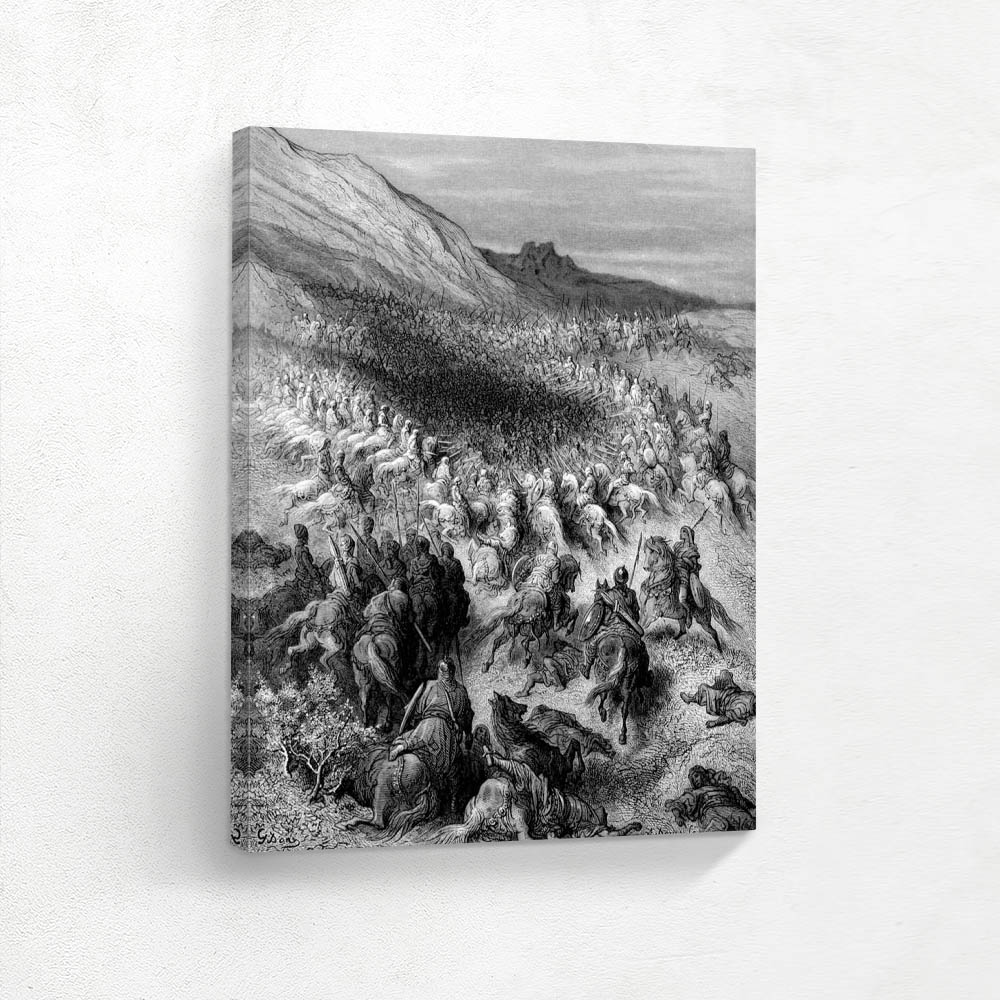 Crusaders surrounded by Saladin’s army