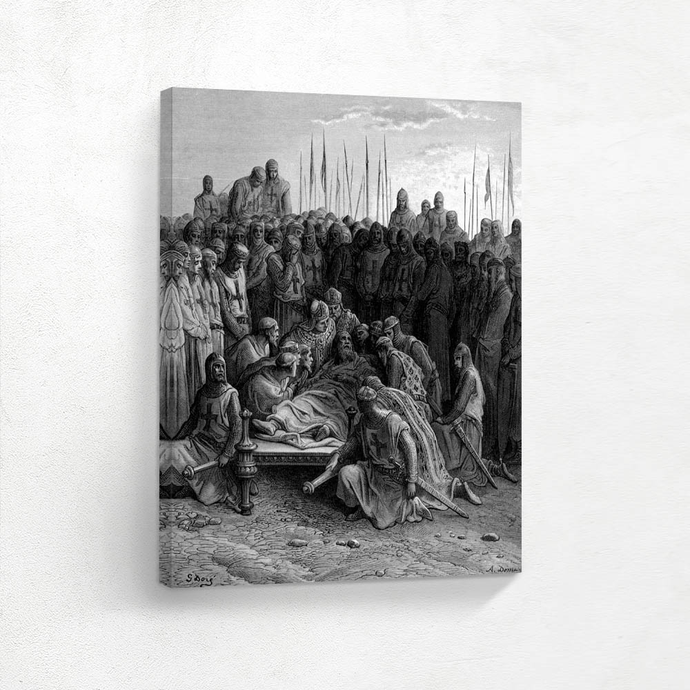 Death of Baldwin I the Latin King of Jerusalem