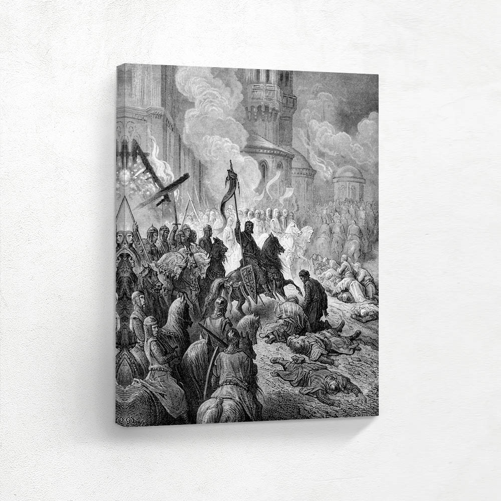 Entry of the Crusaders in Constantinople in 1204