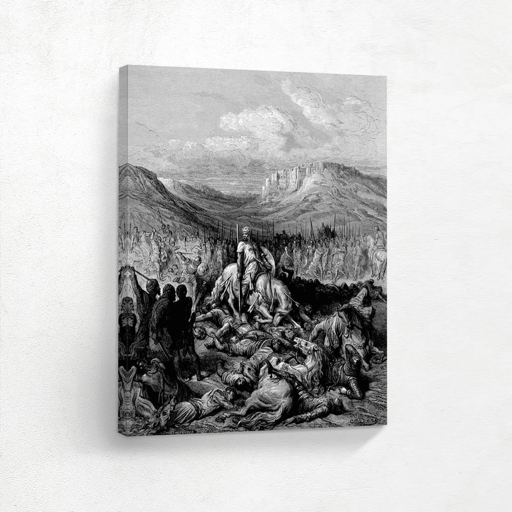 Glorious death of Jacques de Maille Marshal of the temple