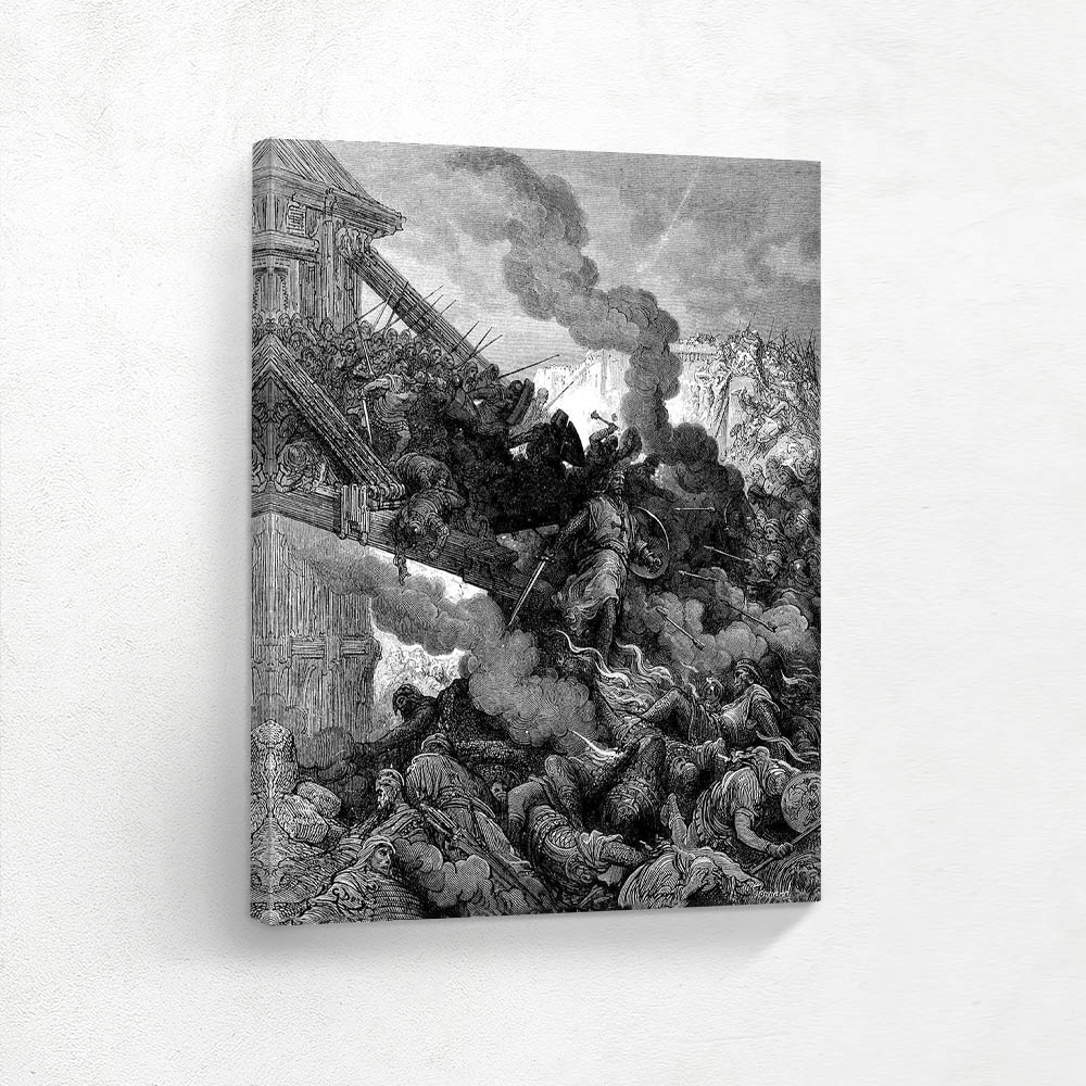 Godfrey enters Jerusalem