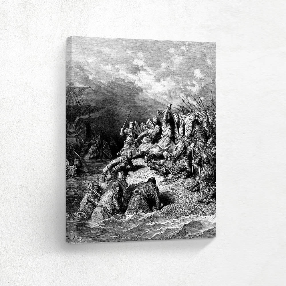 Richard I the Lionheart delivering Jaffa