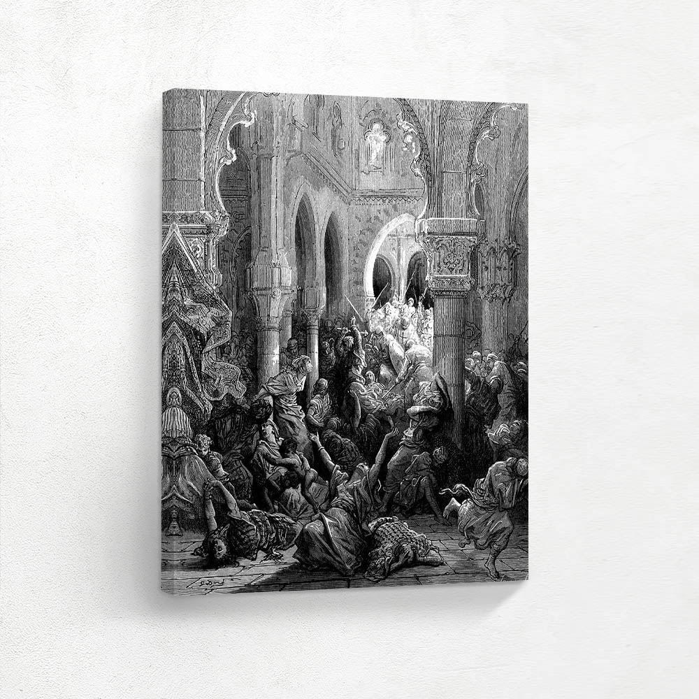 The Crusaders massacre the inhabitants of Caesarea