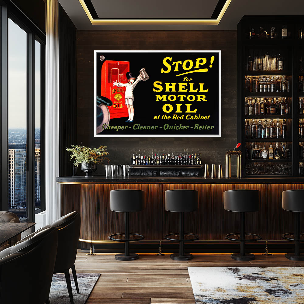Motor Oil advertising poster - Image 4