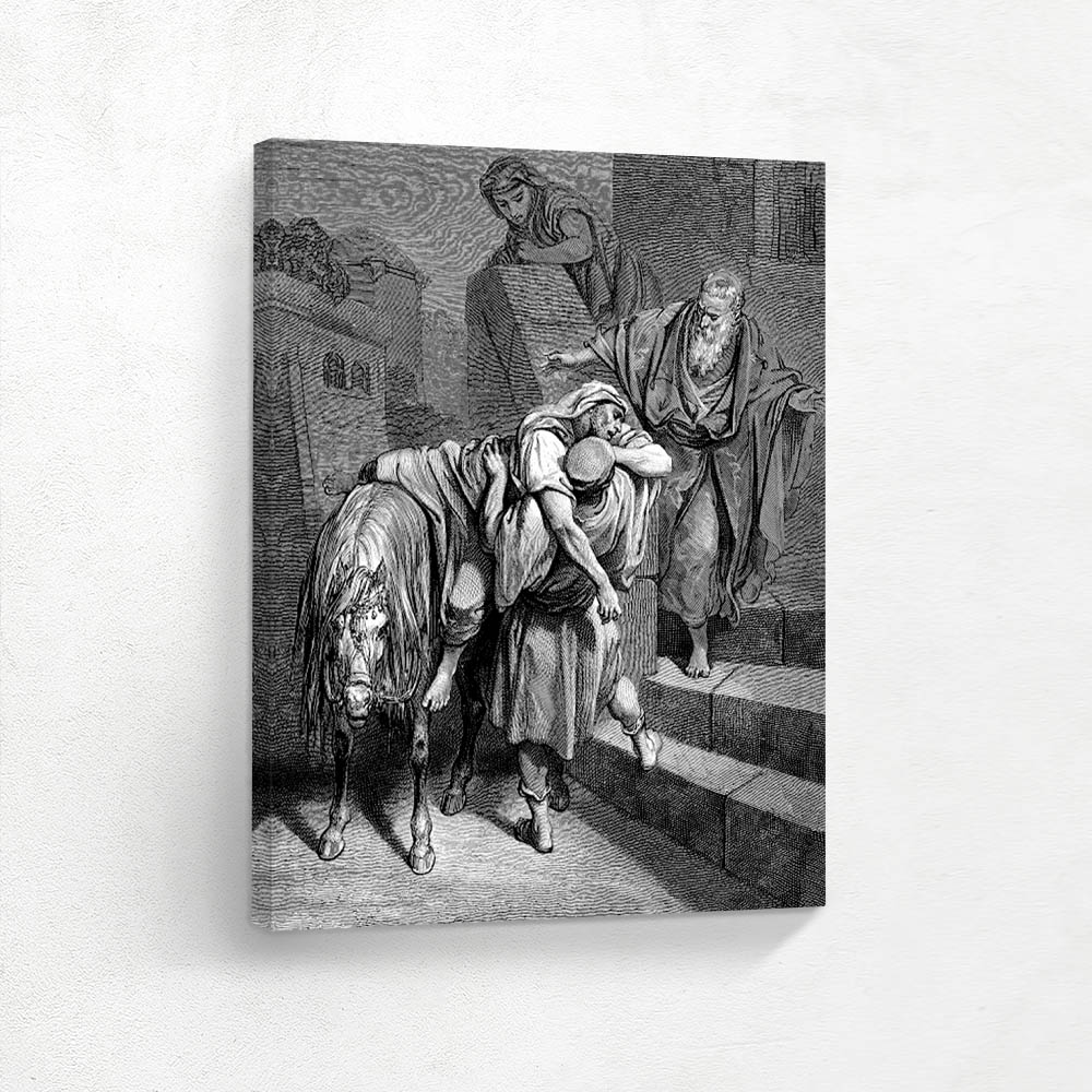 Arrival Of The Good Samaritan At The Inn