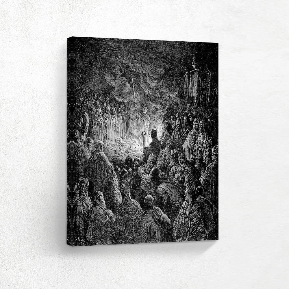 Barthelemi undergoing the Ordeal of Fire