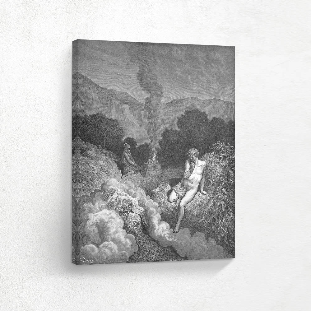 Cain and Abel Offering their Sacrifices