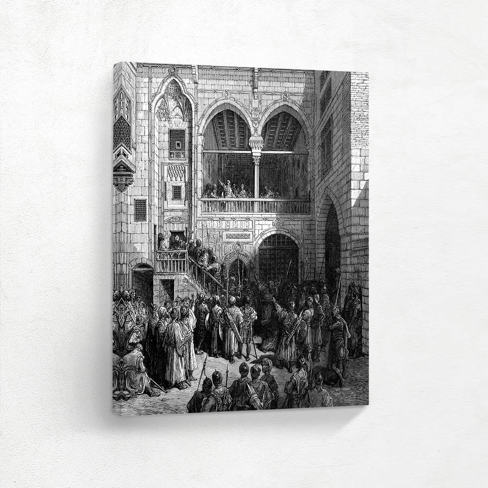 Constantine Palaeologus Haranguing the Defenders of Constantinople