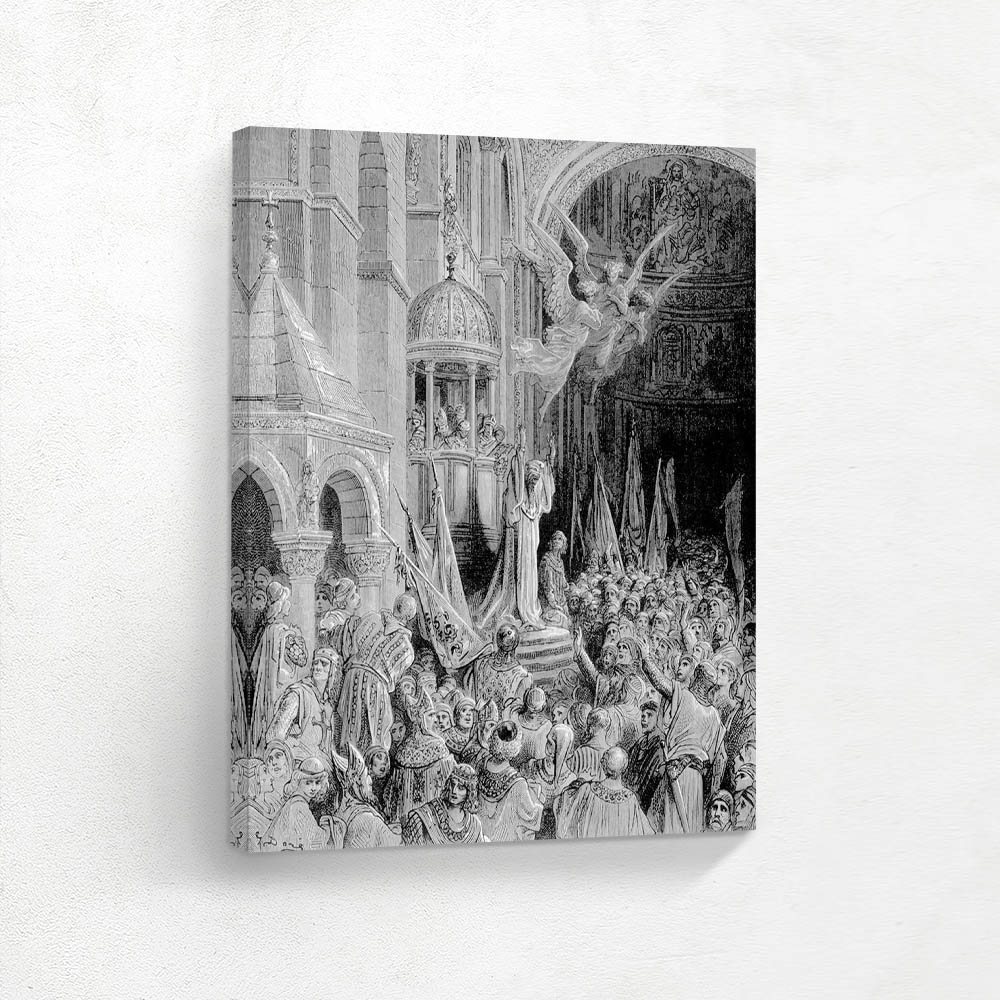 Dandolo, Doge of Venice, Preaching the Crusade