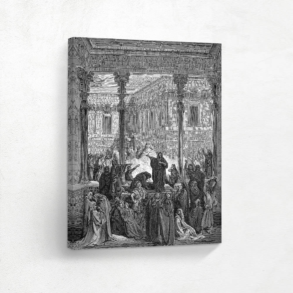 Daniel Confounds the Priests of Bel