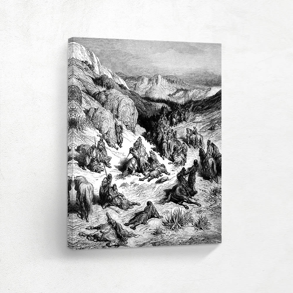 Dispersion of the Syrian Army by a Sand Storm