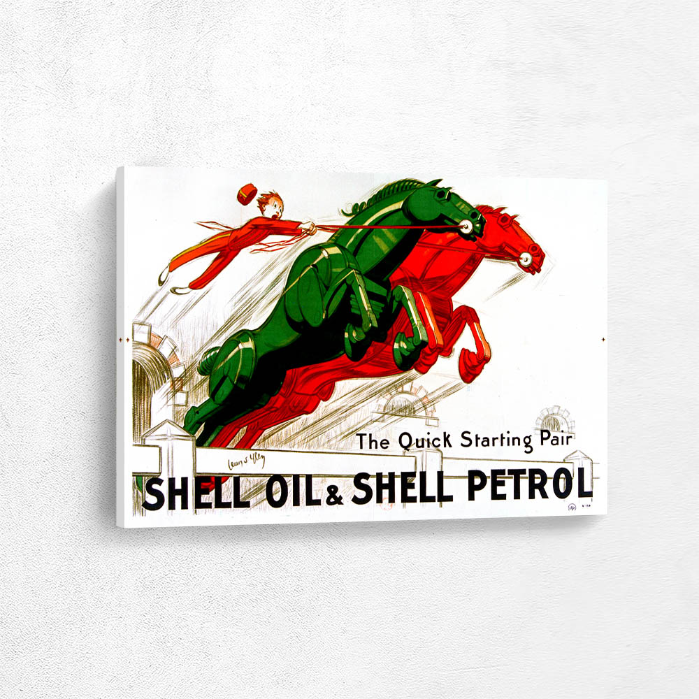 Motor Oil Advertising Poster