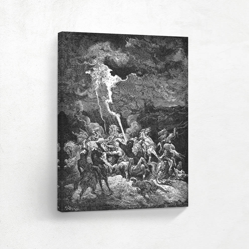 Elijah Destroys the Messengers of Ahaziah