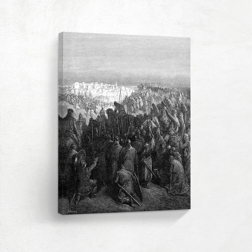 Enthusiasm of Crusaders at the First View of Jerusalem