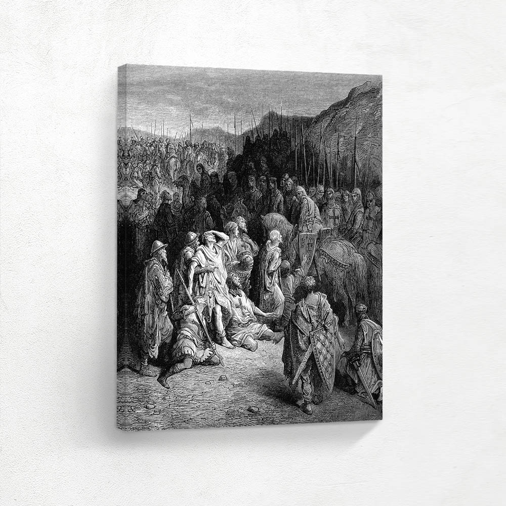 Godfrey Meets the Remains of the Army of Peter the Hermit