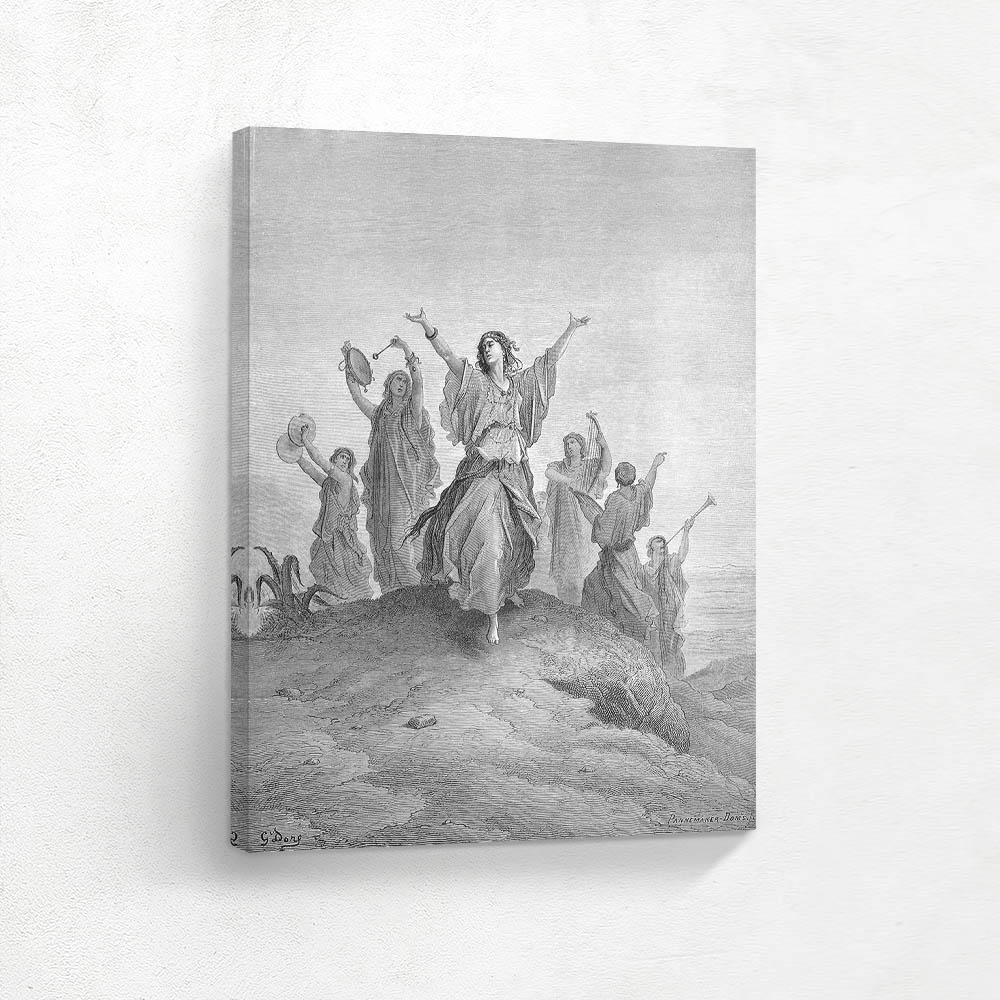 Jephthahs Daughter Comes to Meet Her Father