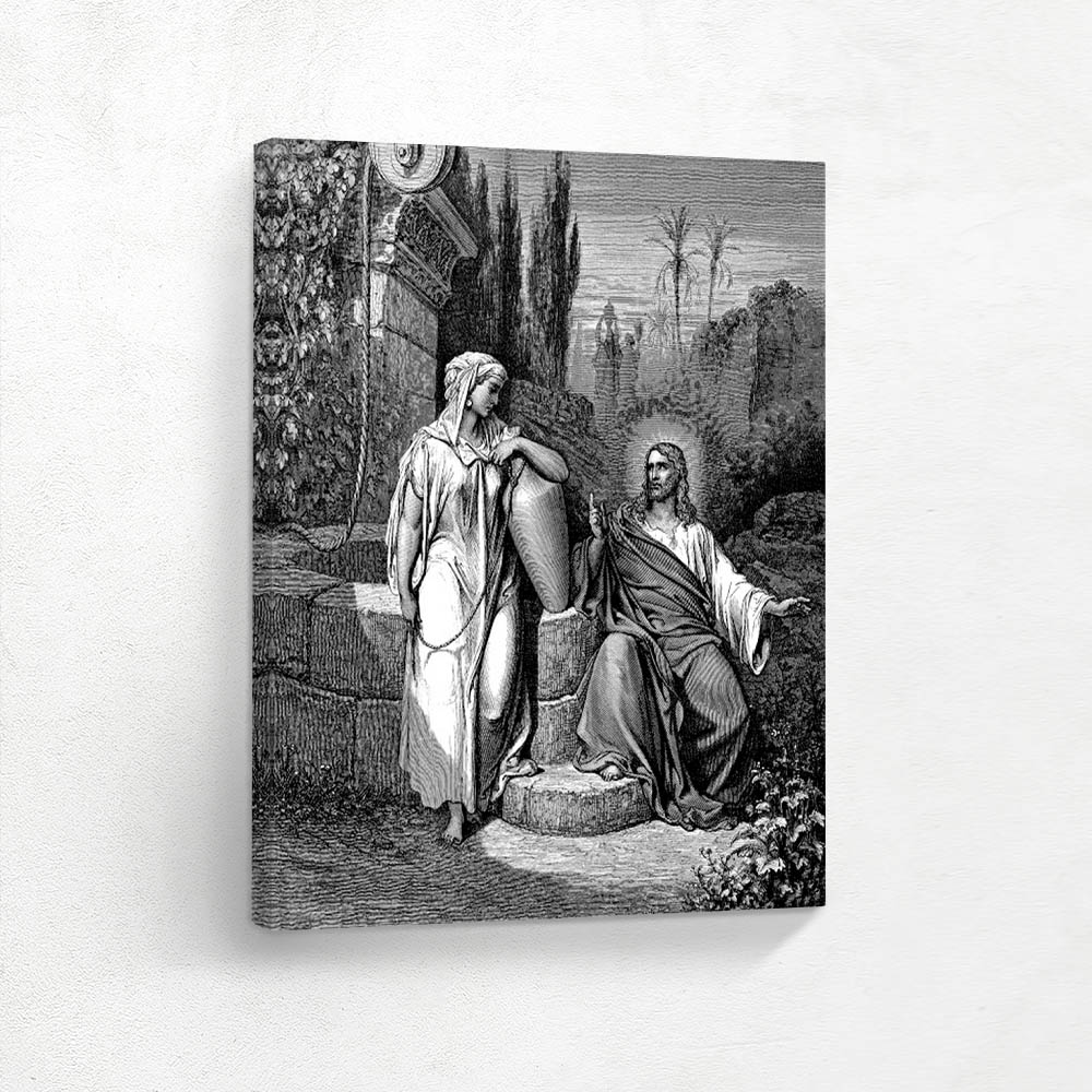 Jesus And The Woman Of Samaria