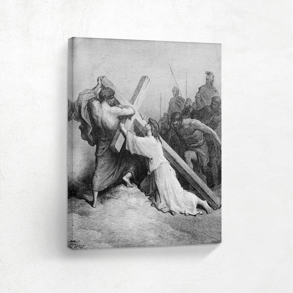 Jesus Falling Beneath The Cross