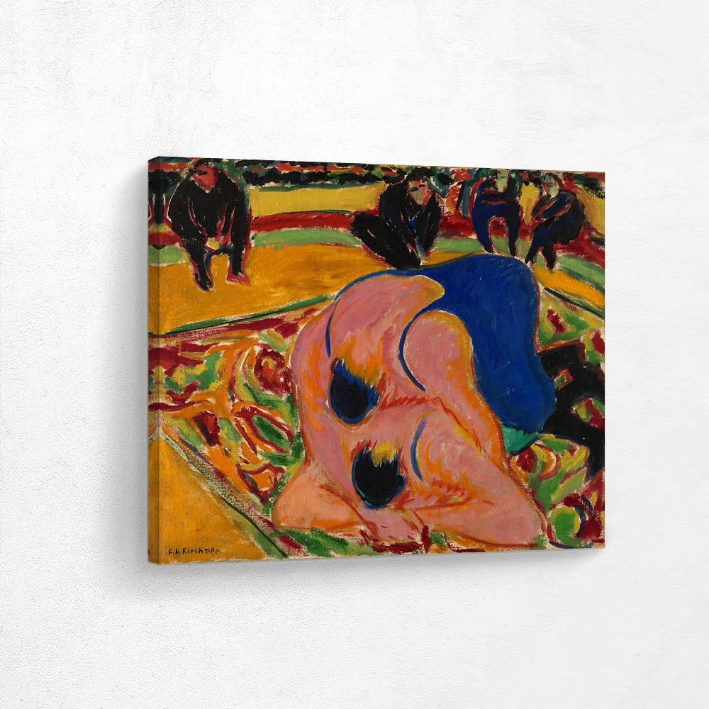 Wrestlers in a Circus