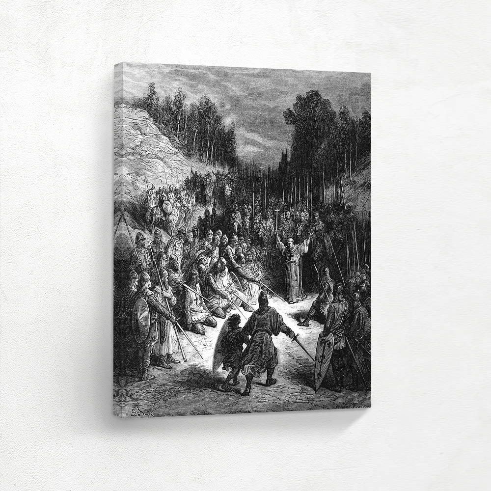 Peter the Hermit Preaching the Crusade