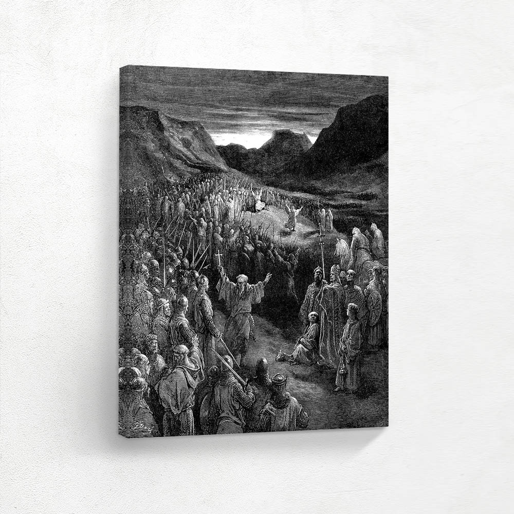 Priests Exhorting the Crusaders