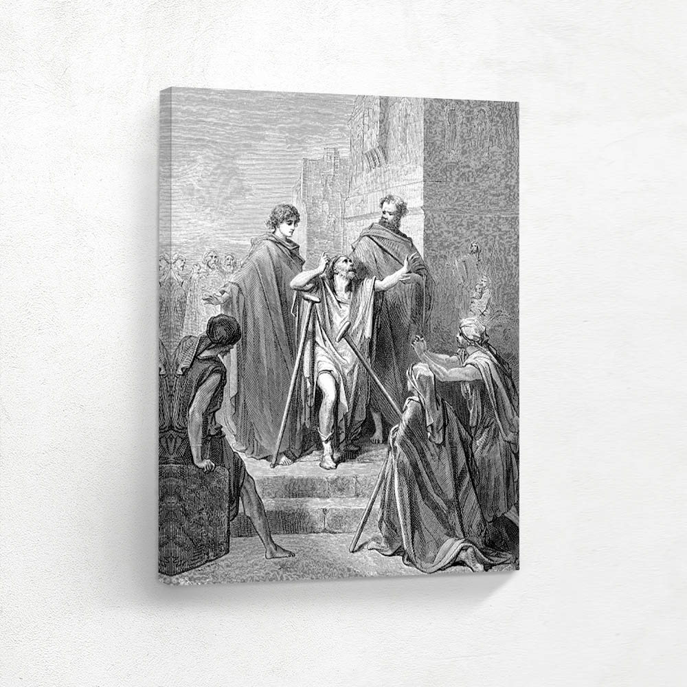 St. Peter And St John At Beautiful Gate